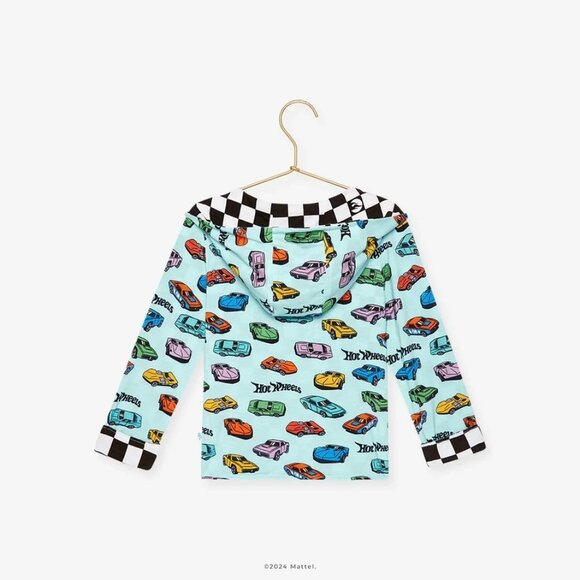 NWT Posh Peanut Boys Retro Hot Wheels Reversible Jacket Size 18-24 months - Picture 4 of 7